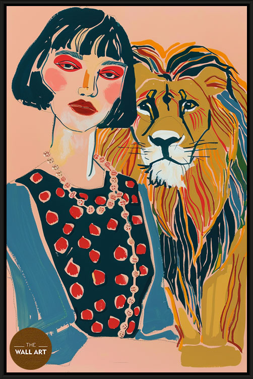 images/products/women_and_lion_i/women_and lion I_BLACK.jpg